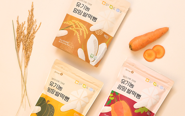 Korean Rice Puffs with a Light and Gentle